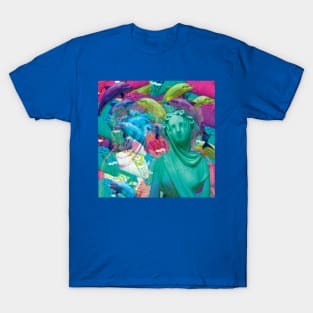 double dolphin dauphin T-Shirt